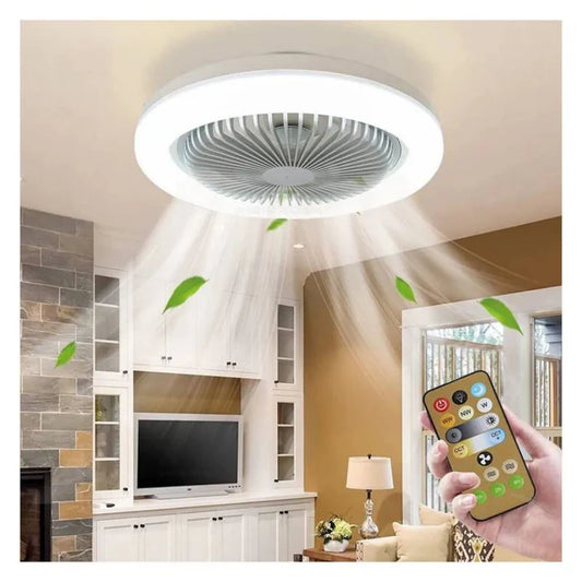 FOCO LED Y VENTILADOR DE TECHO